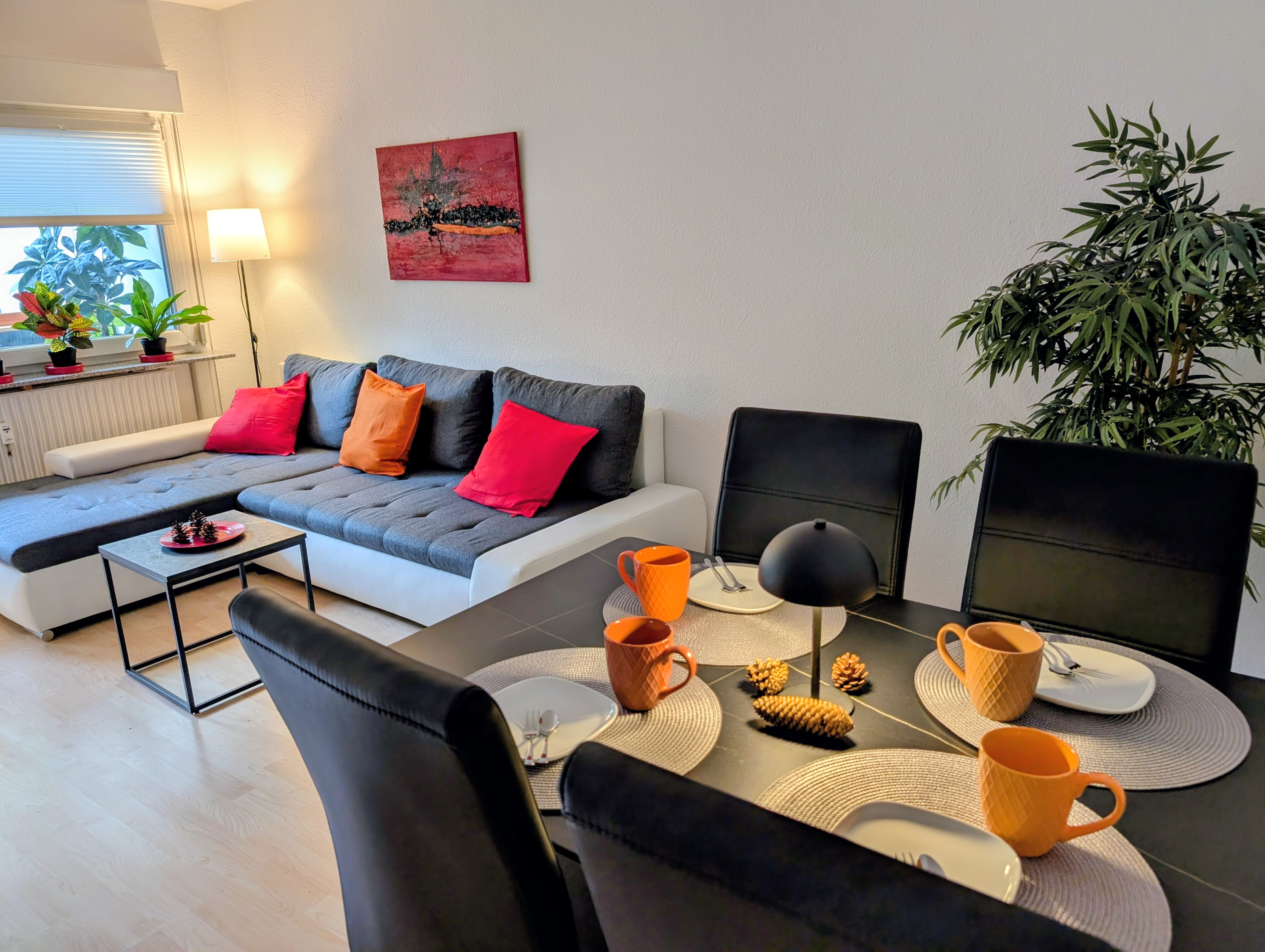 Apartment Ferienwohnung Fuchsbau Unterkirnach Wohnzimmer