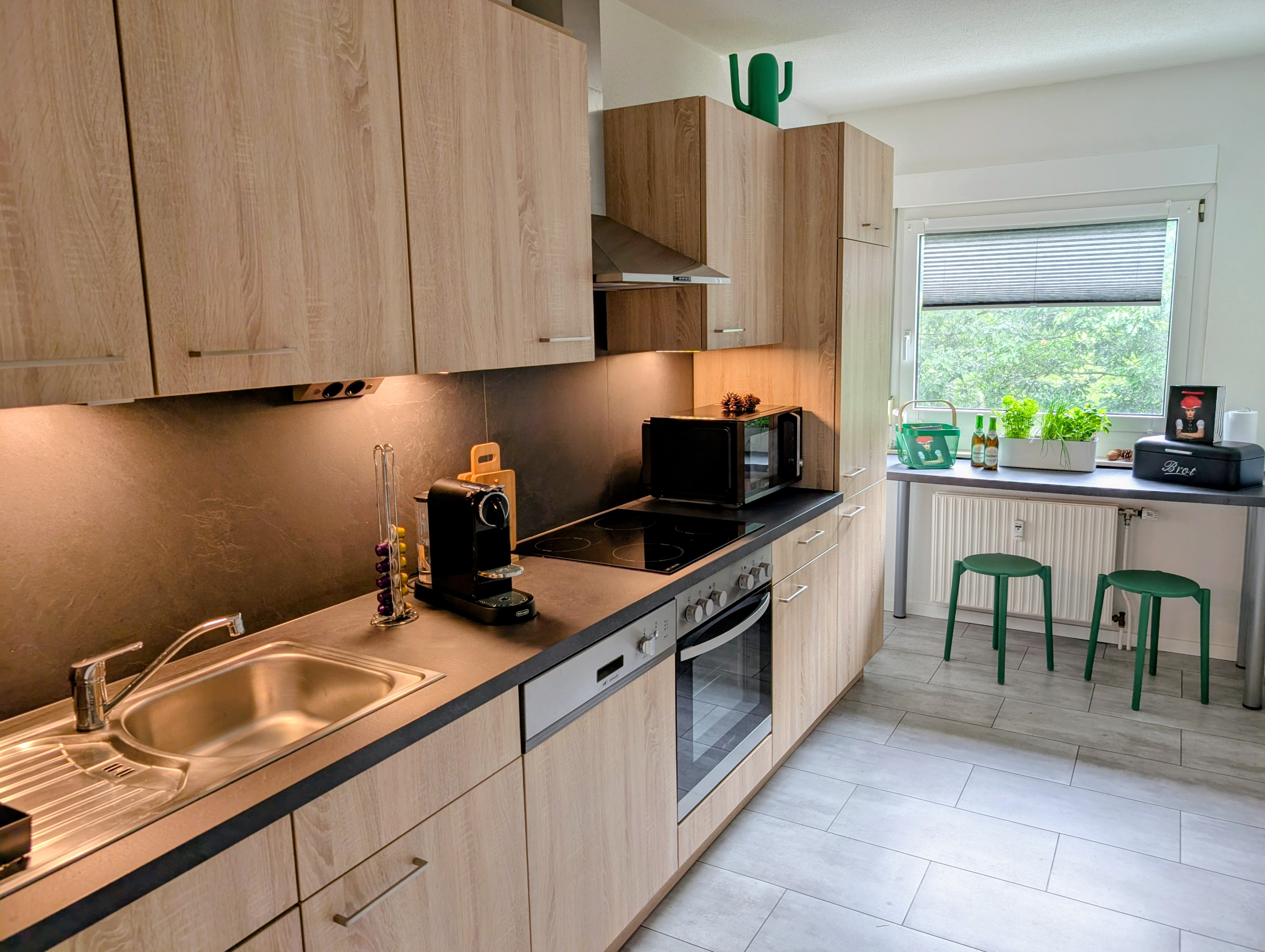 Apartment Ferienwohnung Fuchsbau Unterkirnach Küche