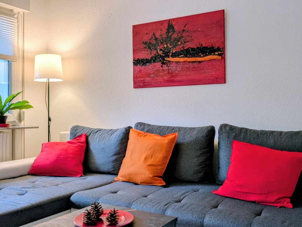 Apartment Fuchsbau Unterkirnach Schwarzwald Wohnzimmer 