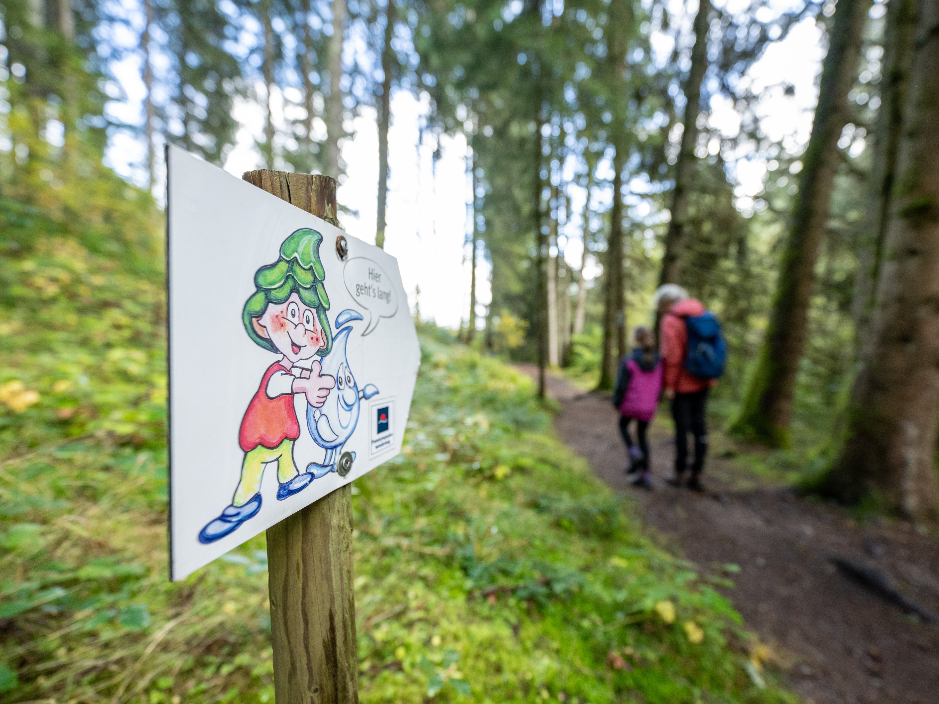 Unterkirnach Schwarzwald Kinderwanderweg wie wohnt Wasser